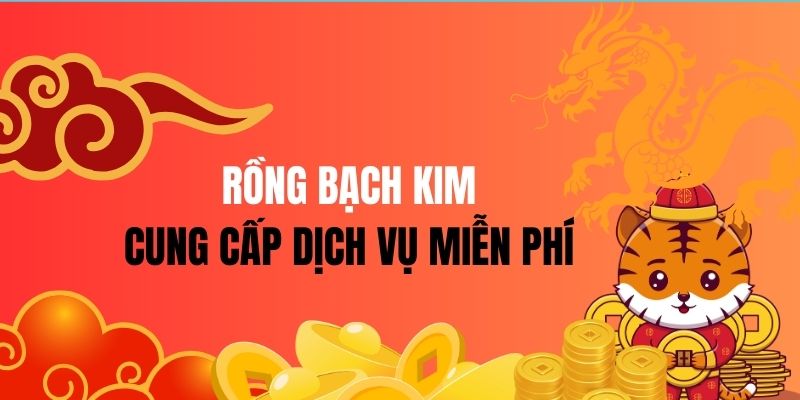 Rồng Bạch Kim cung cấp hàng loạt dịch vụ miễn phí